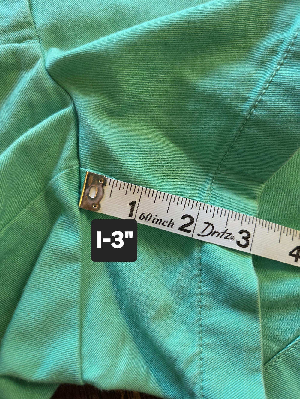 J. Crew Teal Mid-Rise Stretch Cotton Shorts - Picture 7 of 7